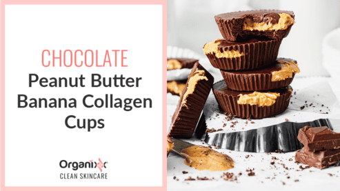 Chocolate Peanut Butter Banana Collagen Cups