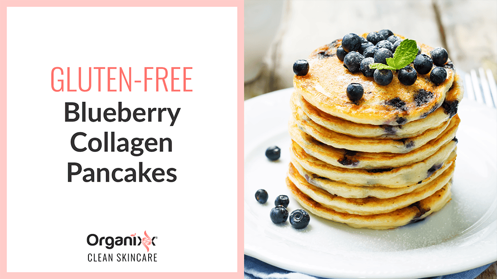 Gluten-Free Blueberry Collagen Pancakes