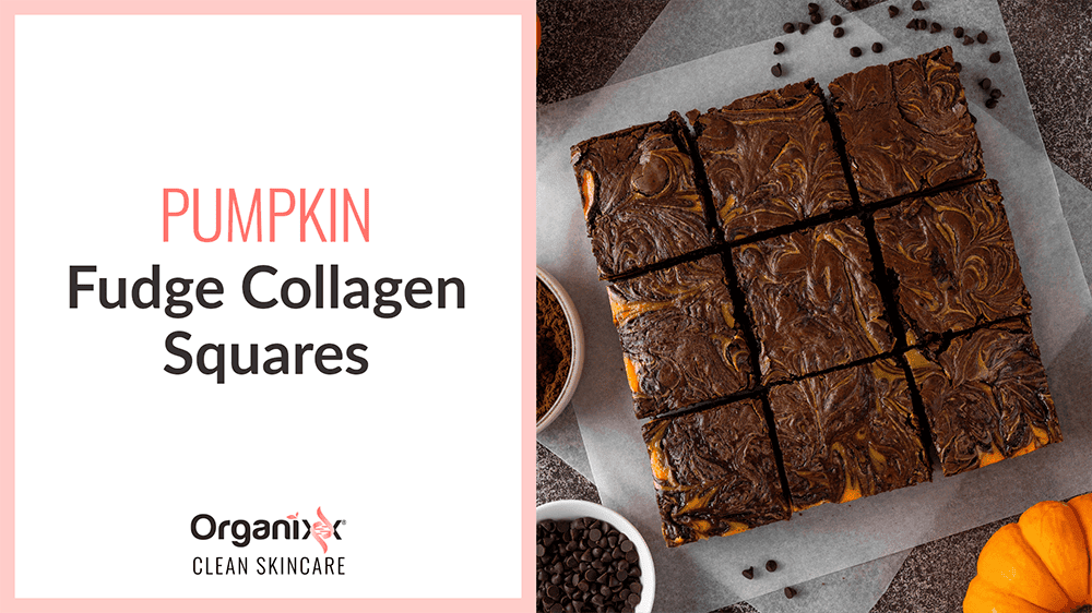 Pumpkin Fudge Collagen Squares