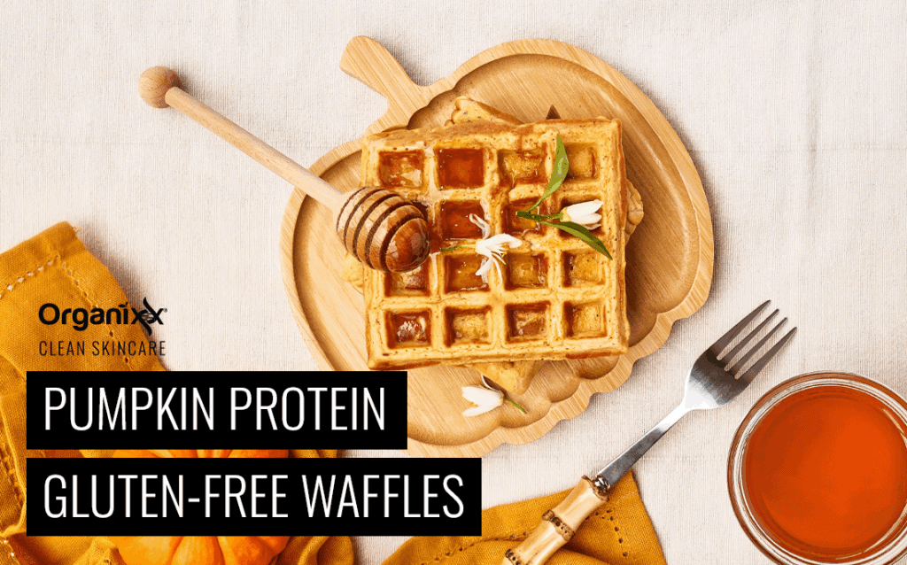 Pumpkin Protein Waffles