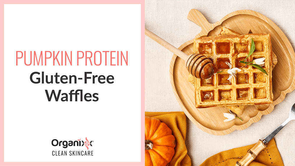 Pumpkin Protein Waffles