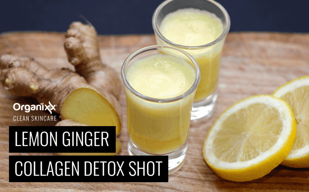 Lemon Ginger Collagen Detox Shot
