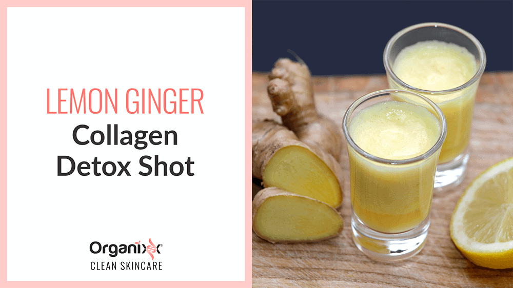 Lemon Ginger Collagen Detox Shot