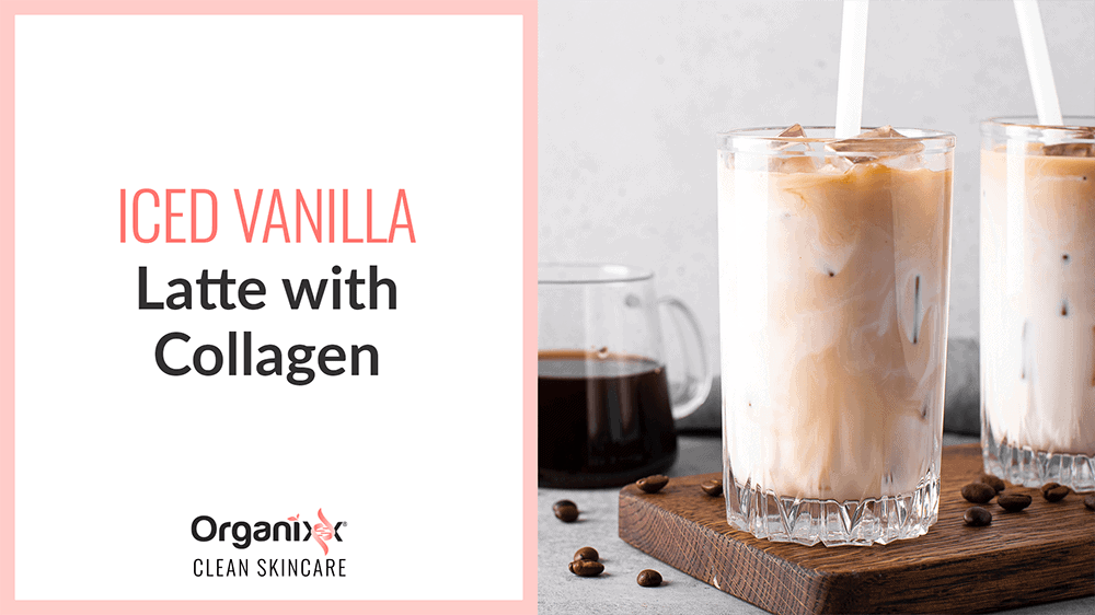 Iced Vanilla Latte with Collagen