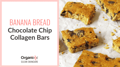 Banana Bread Chocolate Chip Collagen Bars