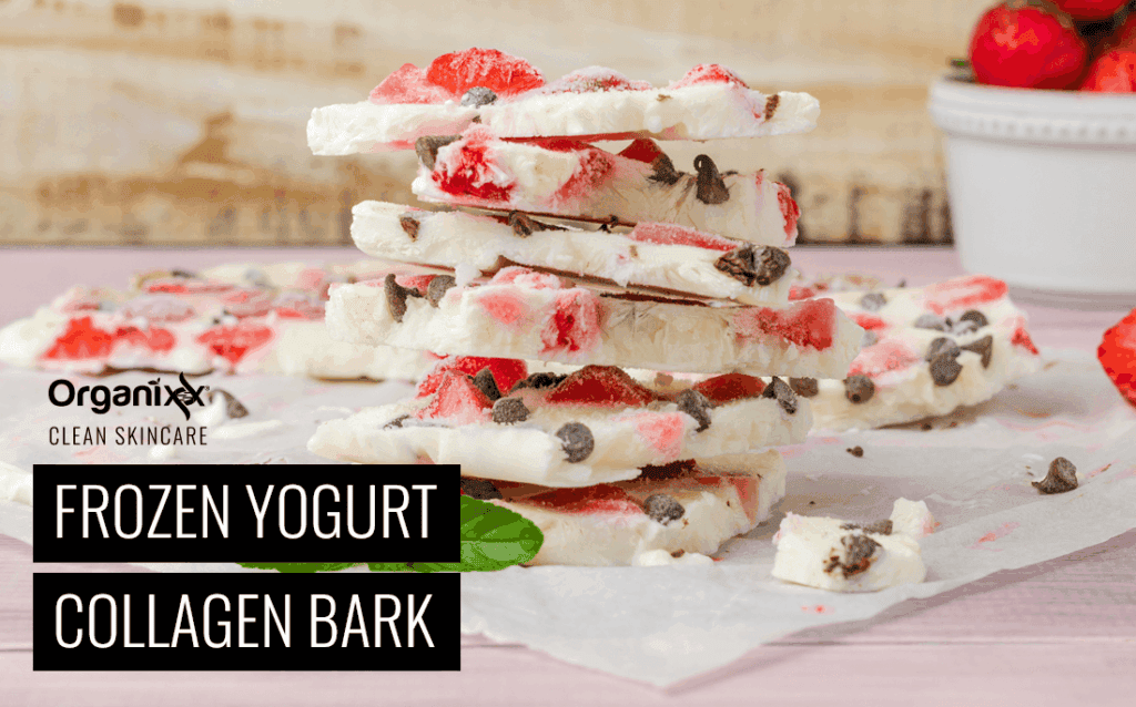 Frozen Yogurt Collagen Bark