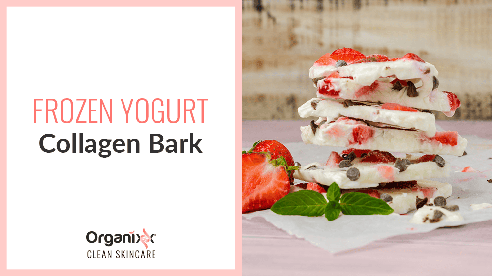 Frozen Yogurt Collagen Bark