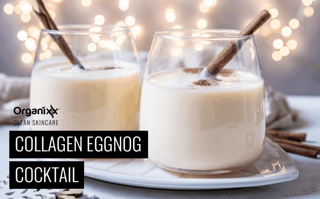 Collagen Egg Nog Cocktail