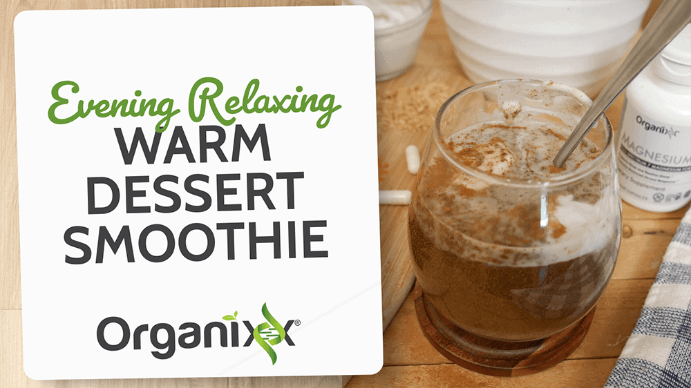 Evening Relaxing Warm Dessert Smoothie