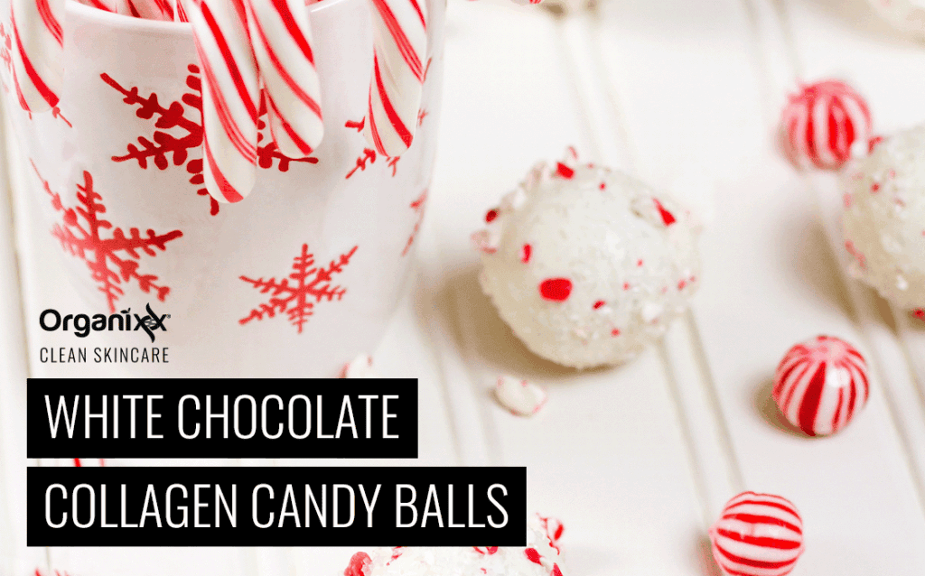 White Chocolate Collagen Candy Balls