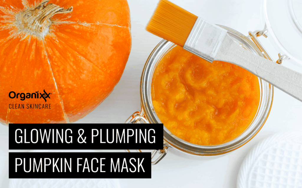 Glowing and Plumping Pumpkin Face Mask