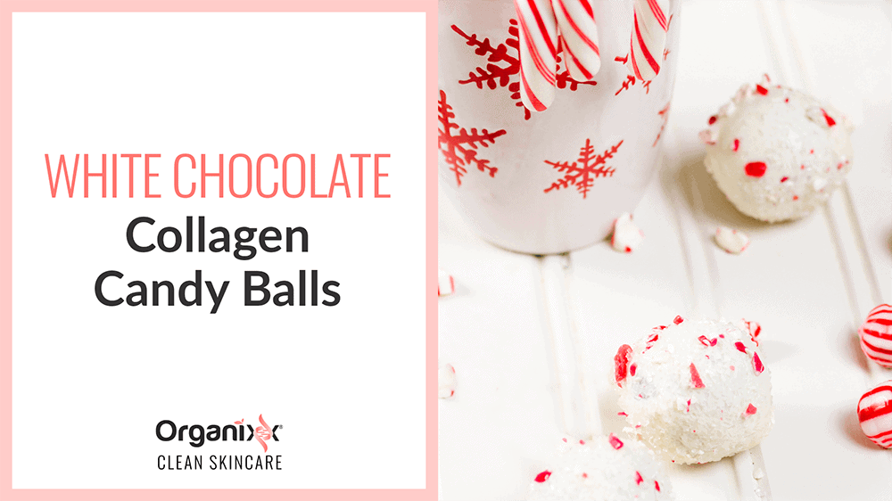White Chocolate Collagen Candy Balls
