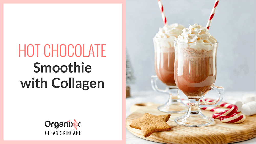 Hot Chocolate Protein Smoothie with Collagen