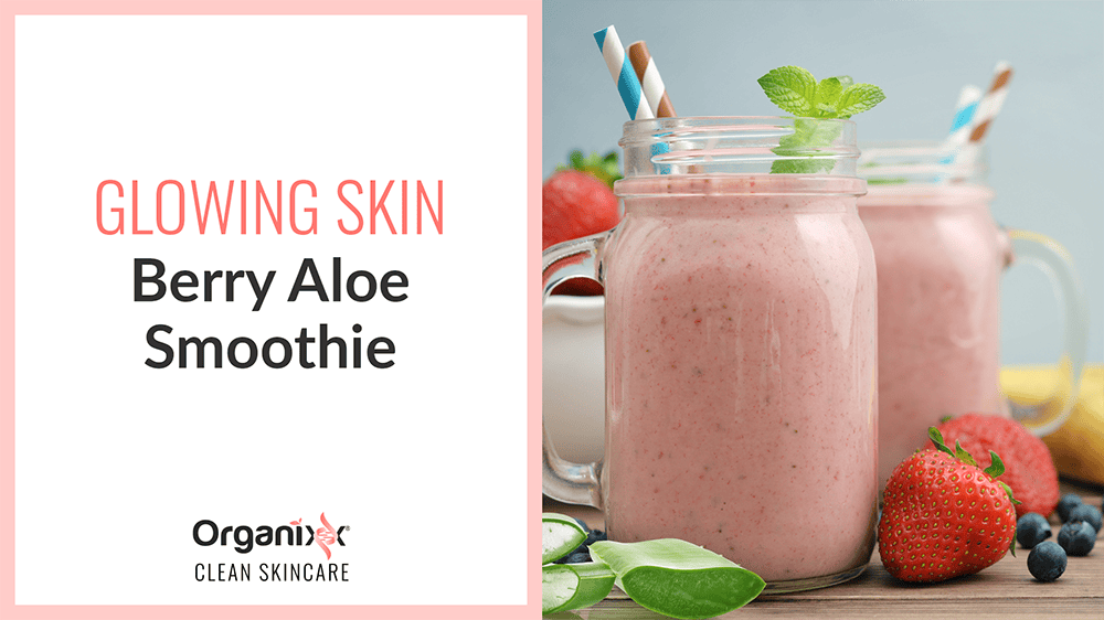 Glowing Skin Berry Aloe Smoothie