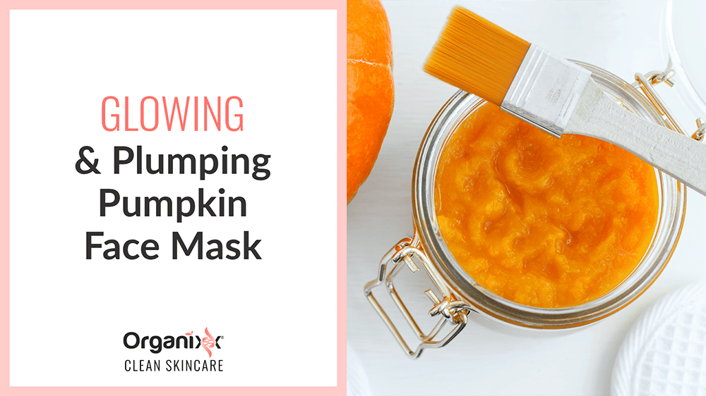 Glowing and Plumping Pumpkin Face Mask