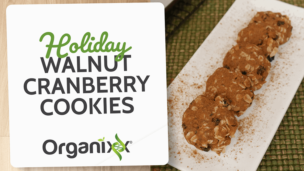 Holiday Walnut Cranberry Cookies