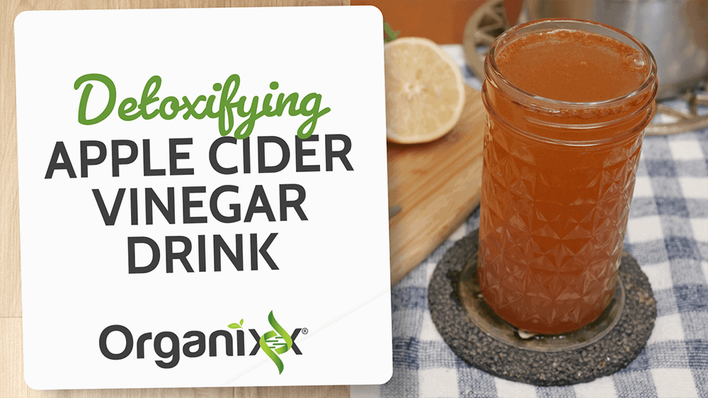 Detoxifying Apple Cider Vinegar Drink