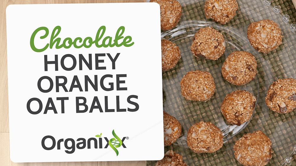 Chocolate Honey Oat Orange Balls