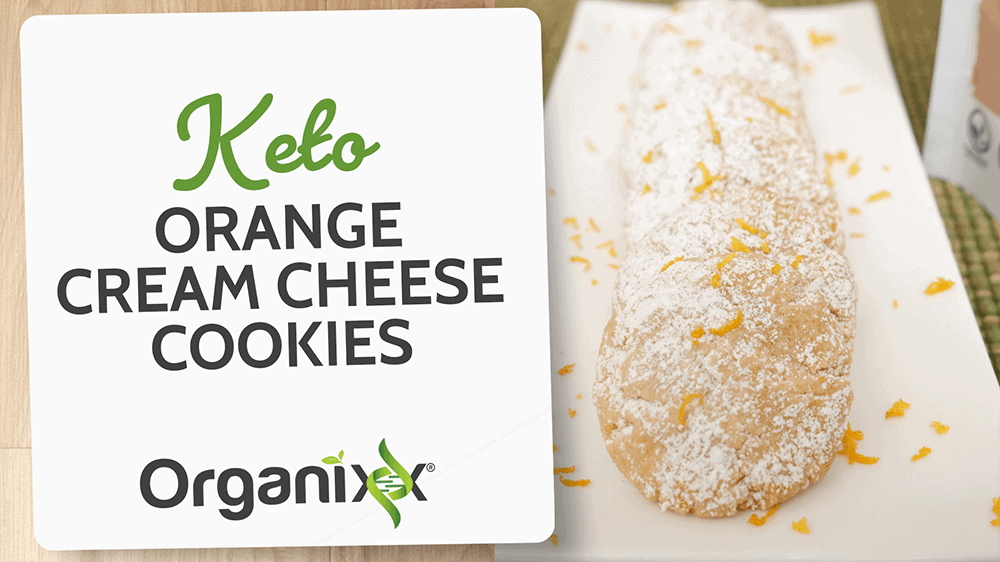 Keto Orange Cream Cheese Cookies