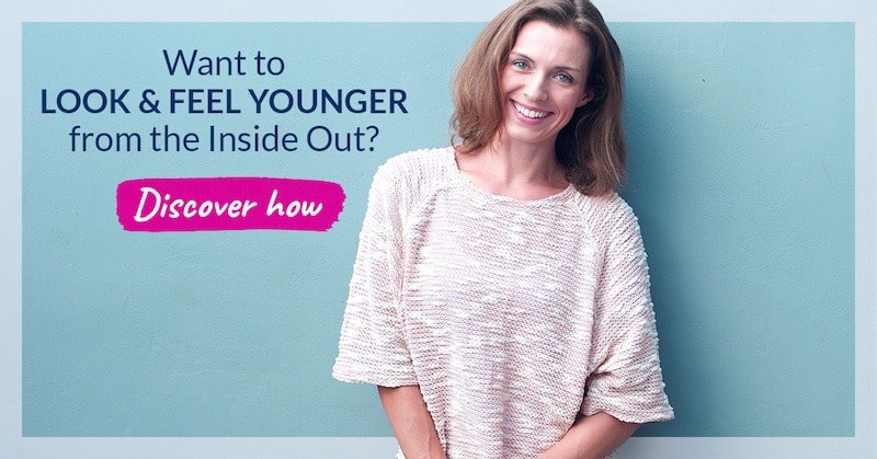 Want to look & feel younger from the inside out. Banner to Organixx's Collagens sales page
