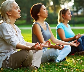 Meditation and exercise help to relieve chronic stress