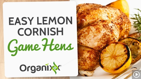 Easy Lemon Cornish Game Hens