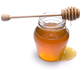 raw honey can be mixed with turmeric essential oil and applied as a face mask