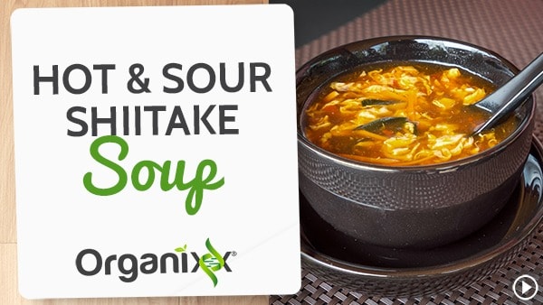 Hot & Sour Shiitake Soup