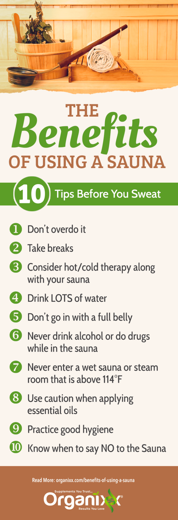 Hyperthermia & Health: The Benefits of Using a Sauna – Organixx