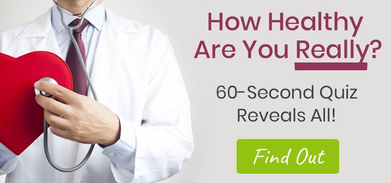 Box with link to Organixx Health Quiz