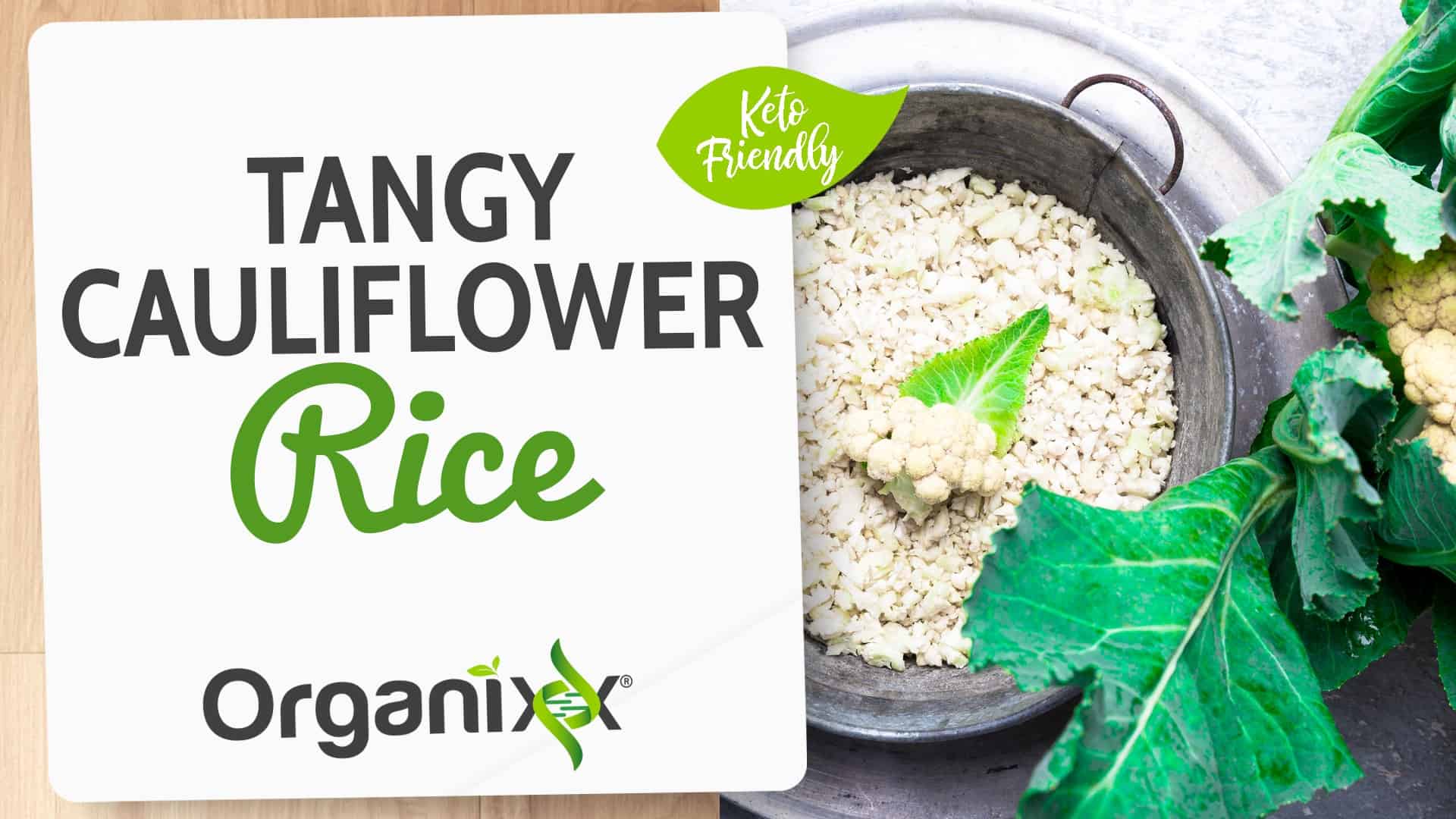 Tangy Cauliflower Rice Recipe