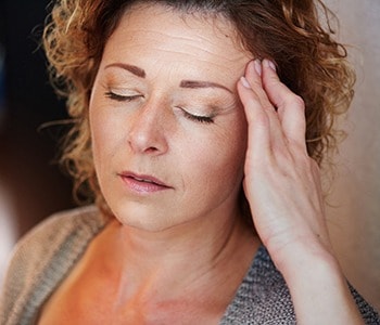 Persistent headaches can be a sign of estrogen deficiency